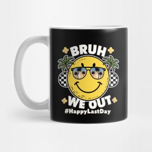 Bruh We Out Teachers Summer Retro Last Day Of School Teacher Mug